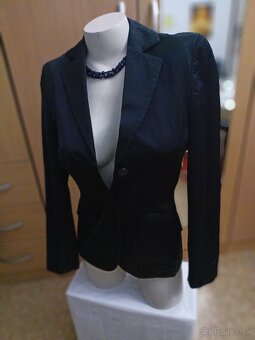 Čierne dámske sako Hugo Boss - 3