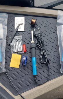 Mikrospájka 230V/60W, s výmennými hrotmi + cín + držiak. - 3