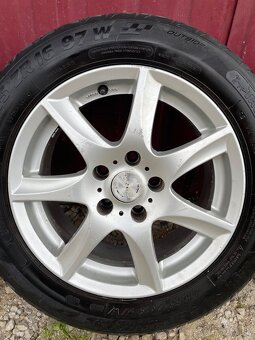 Predám alu disky s pneumatikami - 3