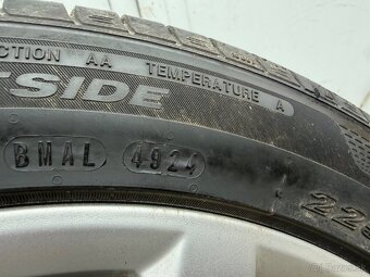 Originál VW sada alu disky R17 s pneu 225/45 - 3