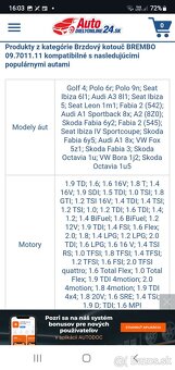 BREMBO 09.7011.11 - 3