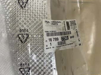 Tepelný štít výfuku PSA - 3