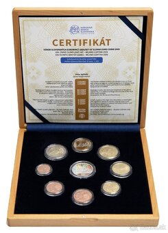 Sada mincí Slovensko 2026 Proof drevo - 3