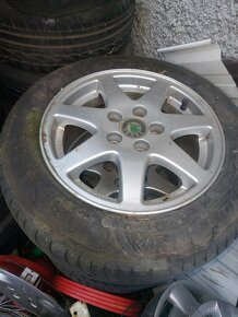 Pneumatiky 165/70 R14 s 5x100 alu diskom - 3