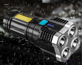 LED baterka, 4x LED - 3