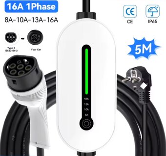 Nabijacka elektromobil 16A 3,6kw - 3