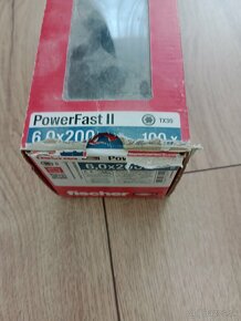 skrutky Fischer Powerfast II  6x200 - 3