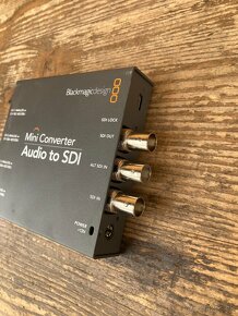 Převodník signálu Mini Converter AUDIO TO SDI - 3