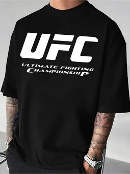 Bavlnené tričko UFC XXL veľkosť, Nové - 3