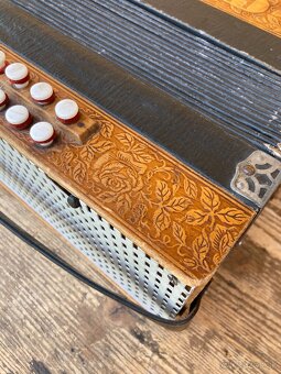 Heligonka / Harmonika KOCH - dřevěná - 3
