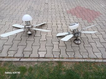 Predám interierový ventilátor so svetlom - 3