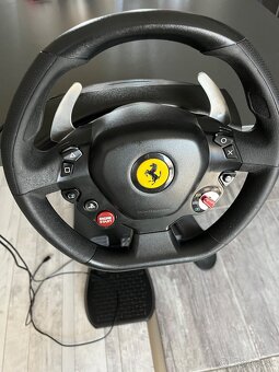 Volant Thrustmaster T80 Ferrari 488+pedale PS5 PS4 PC - 3