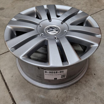 Hliníkové Volkswagen disky 5x112 R16 7J ET45 - 3