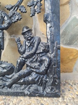 Historická liatinová ozdoba z konca 19 storočia - 3