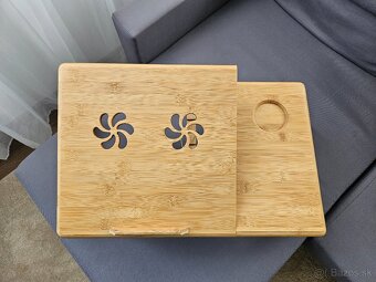 Bambusový stolík pod notebook - 3