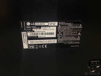 Televízor LG 65UJ651V 65” - 164cm - 3