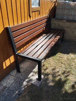 Záhradná lavička - 3