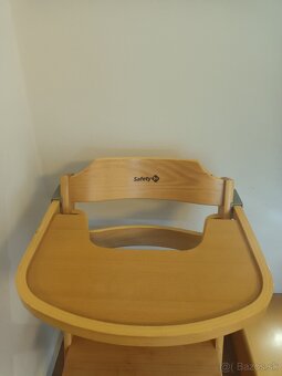 Detska stolička drevena, rastuca - 3