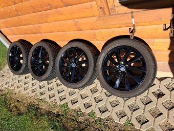 Predám elektróny Škoda 5x100 215/45/R16 - 3