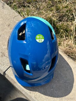 Detská cyklistická prilba 500 modrá - 3