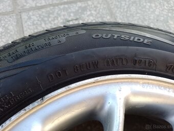 FIAT 14" 4x98 aludisky 5,5Jx14 ET 45,5 s pneu 165/70 Nexen - 3