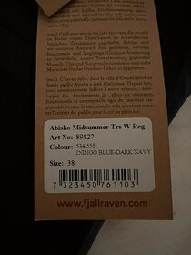 Dámske trekingové nohavice Fjällräven 38 abisko midsummer - 3
