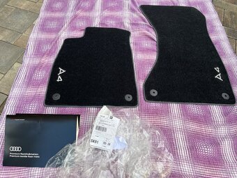 Koberceky do auta Originalne Audi A4 B9 cisto nove - 3