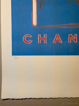 Andy Warhol "Chanel" Limitovaná edícia_Certifikát - 3