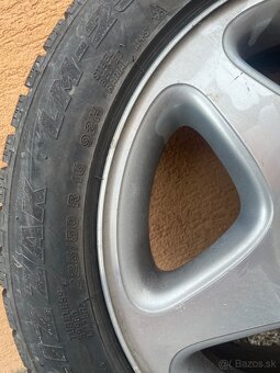 Predám zimné pneumatiky 225/50 R 16 komplet s diskami - 3