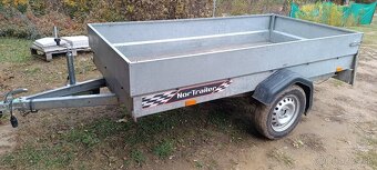 Privesny vozik 750kg s TP ,SPZ 247x122 cm - 3