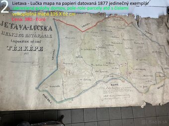 Unikátne mapy okolie Žiliny 1790 - 1810 - 3