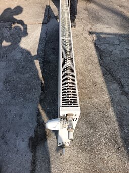 Plechový úzky radiátor 180 cm x 12cm - 3