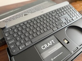 Logitech CRAFT - prémiová bezdrôtová klávesnica - 3