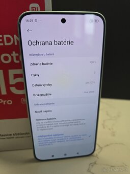 Xiaomi Redmi note 15 Pro 5G - 256GB - 3