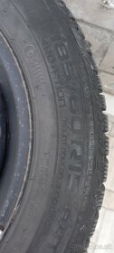 Predám zimné pneumatiky s diskami 185/60 R15_4ks - 3