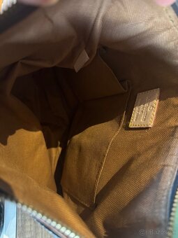 Veľká hnedá crossbody lv kabelka - 3
