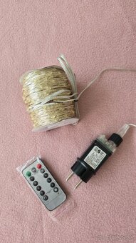 LED svetelná reťaz 200M 2000 LED teplá biela s ovládaním - 3