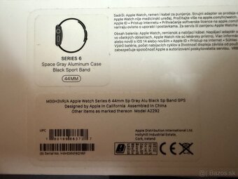 Apple Watch 6 44mm space grey - 3