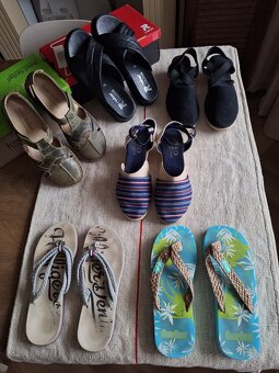 Dámske šľapky, žabky, espadrilky - 3
