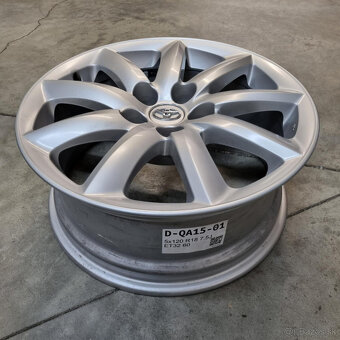 Disky Toyota 5x120 R18 7,5J ET32 - 3