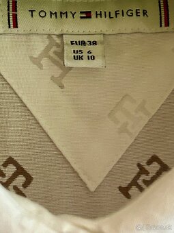 LETNÉ BIELE ŠATY zn.Tommy Hilfiger č.38/40 - 3