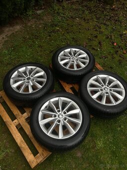 5x112 r16 Skoda +zimne pneumatiky 205/55 r16 - 3