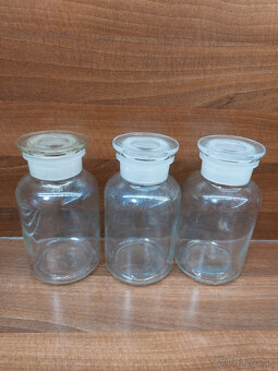 prachovnice - flaše so zábrusom - 3