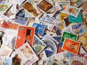 znamky mix 890ks - 3