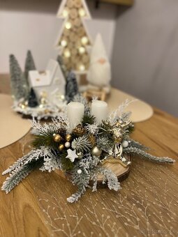 🎄 Ručne vyrábaná vianočná dekorácia – prírodný štýl 🎄 - 3