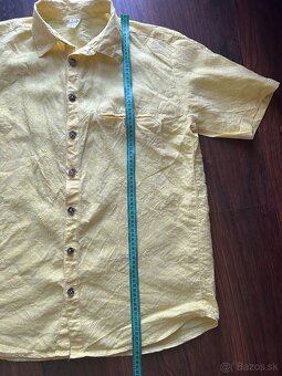 Pánska ľanová košeľa - 3
