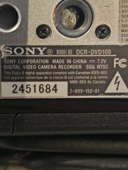 Videokamera Sony - 3