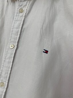 Panska lanova kosela biela Tommy Hilfiger - 3