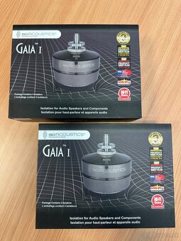 GAIA I IsoAcoustics - podložky pod repro (nové 1 200,-eur) - 3