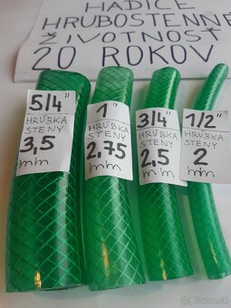 Záhradná hadica Sunflex 5/4",1",3/4"1/2" - 3